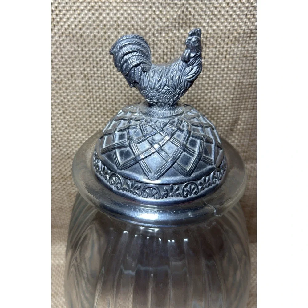 Vtg Artland Rooster Canister 13